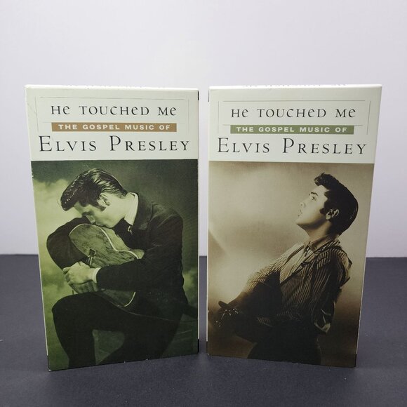 He Touched Me The Gospel Music Of Elvis Presley VHS Tape 1999 Volume 1 & 2 - Picture 1 of 5